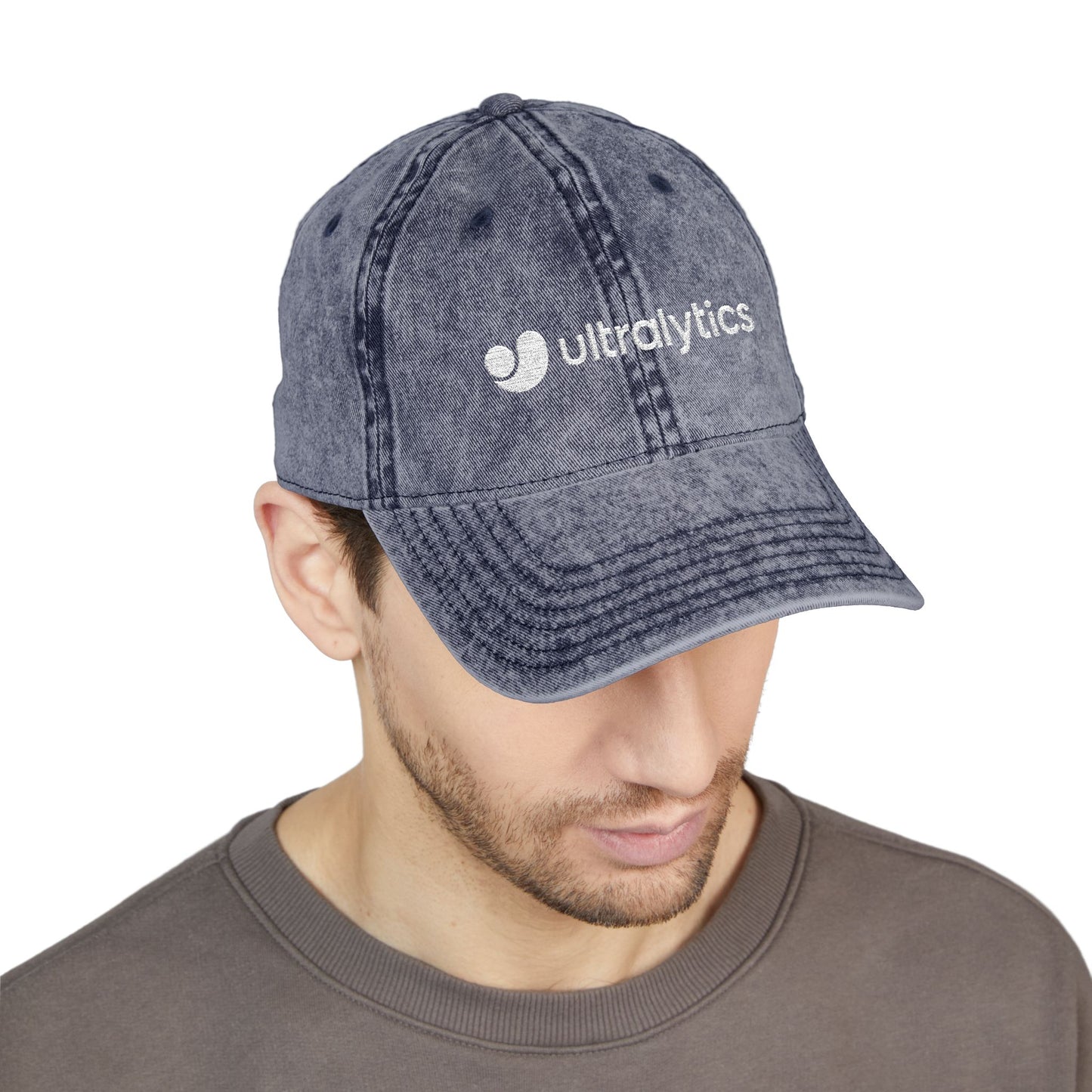 Ultralytics Vintage Embroidered Cap