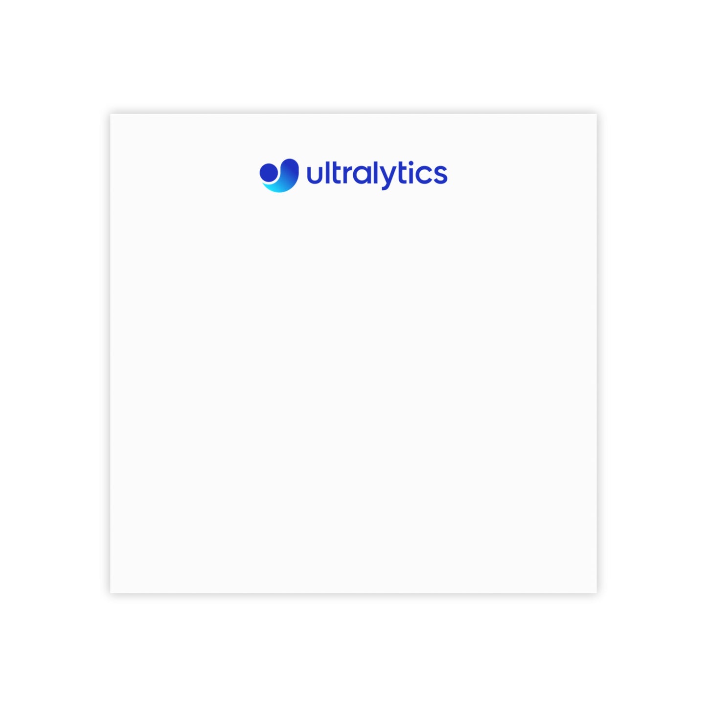 Ultralytics Post-it Notepads