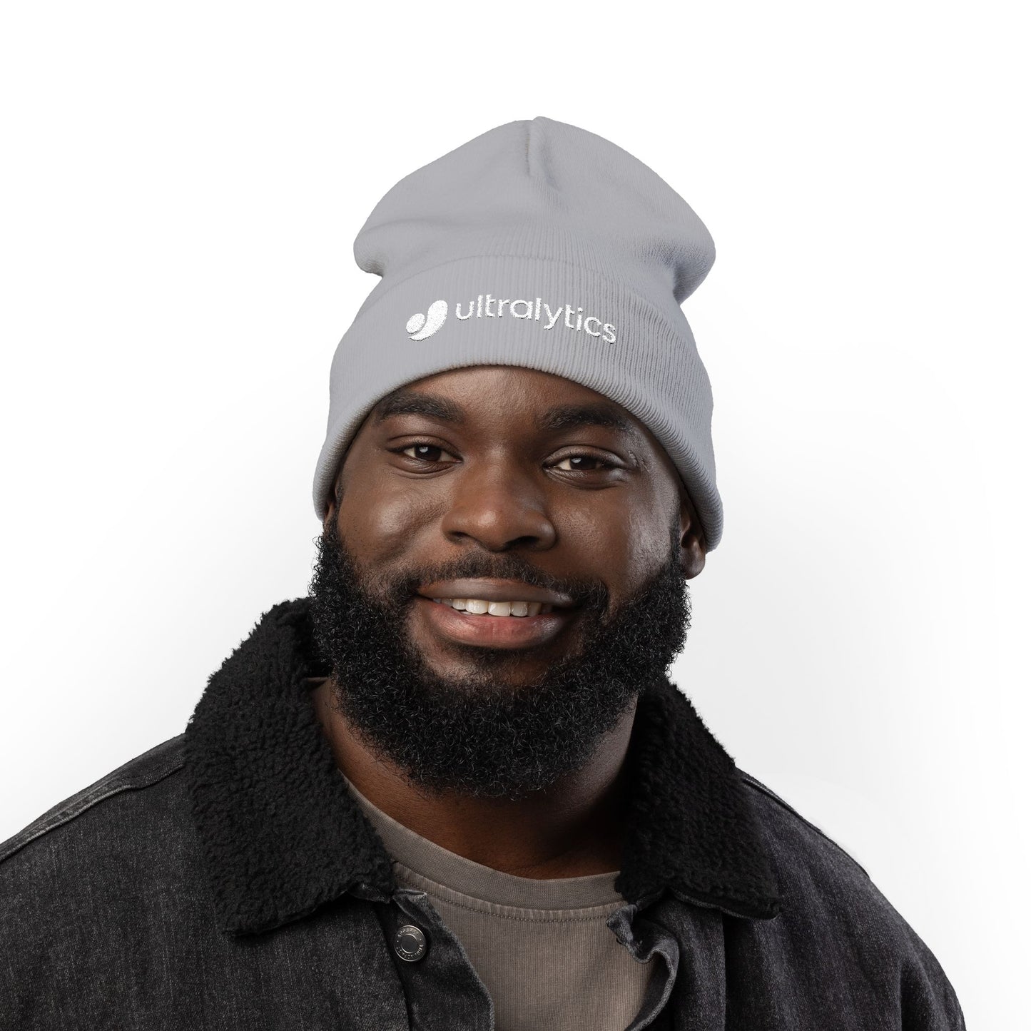 Ultralytics Embroidered Knit Beanie