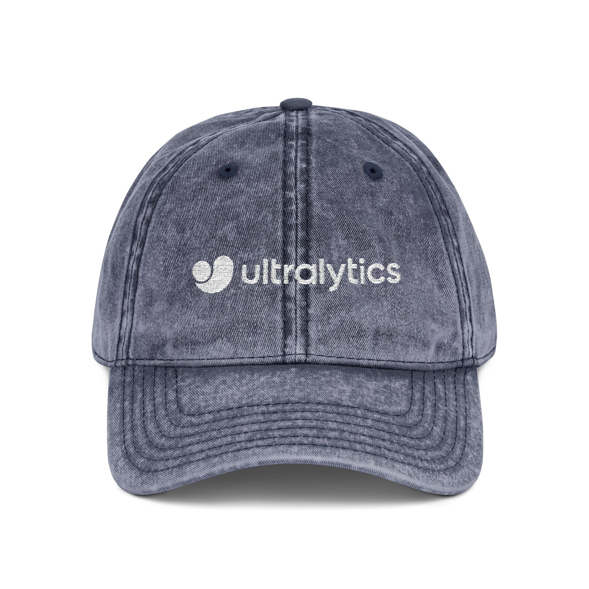 Ultralytics Vintage Embroidered Cap