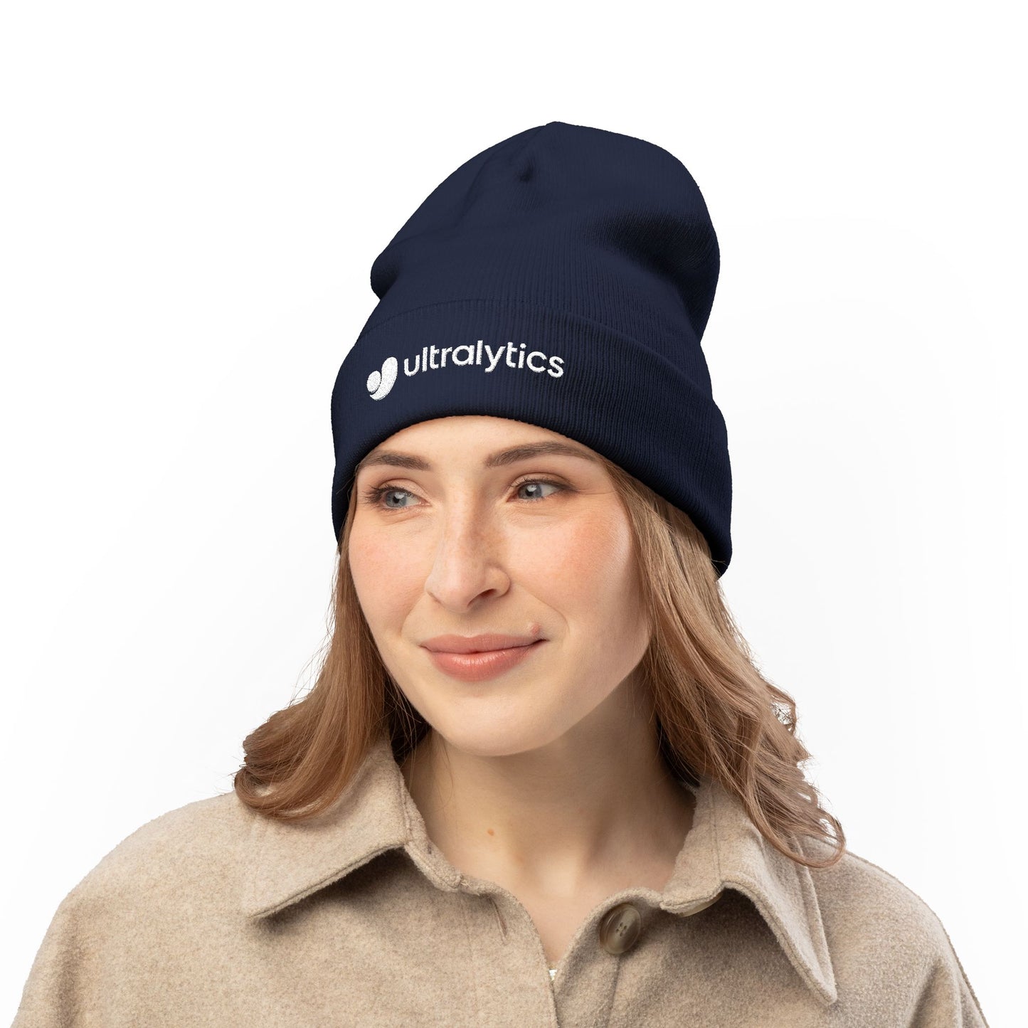 Ultralytics Embroidered Knit Beanie